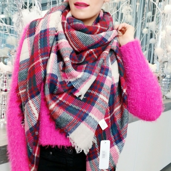 OVERSIZED BLANKET SCARF - Picture 4 of 7